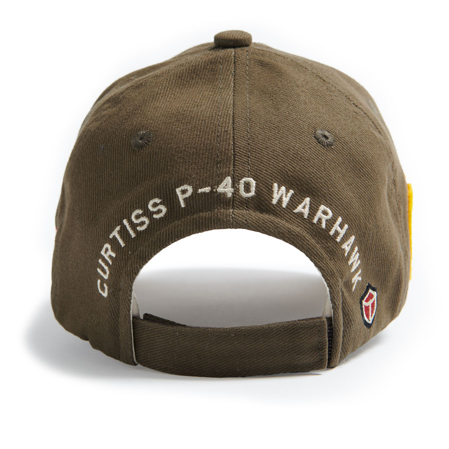 P-40 Warhawk Cap - Khaki – Image 2