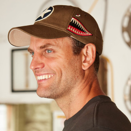 P-40 Warhawk Cap - Khaki – Image 5