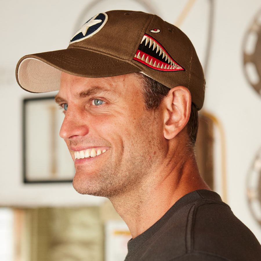 P-40 Warhawk Cap - Khaki – Image 5