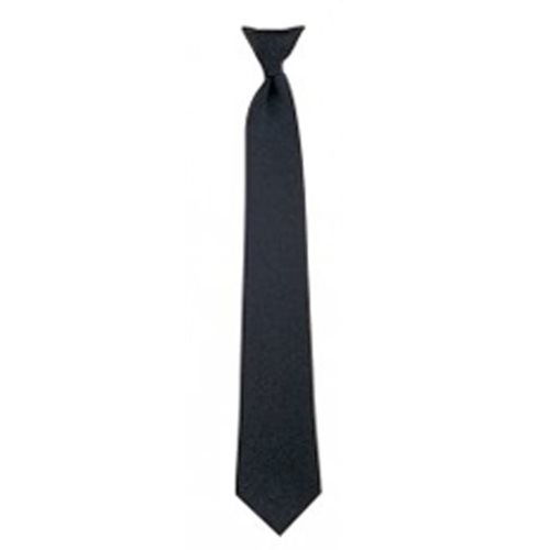 Pilot Tie Black - Clip-On 21"